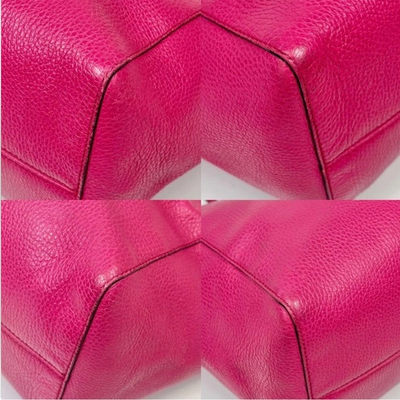 Gucci Fuchsia Leather Tote - Picture 4 of 9